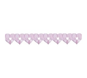 Slinger hart klein roze open Slinger hart klein roze open