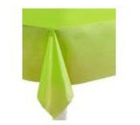 Nappe chaux - plastique vert clair | 137x274cm Nappe chaux - plastique vert clair | 137x274cm