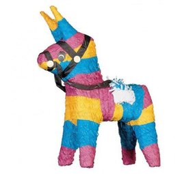 Pinata 3d donkey with halter | 34x51x14cm Pinata 3d donkey with halter | 34x51x14cm