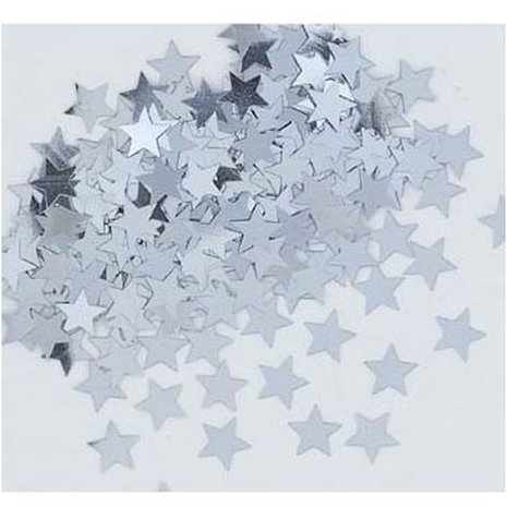 Confetti Zilver sterren | 15 gram