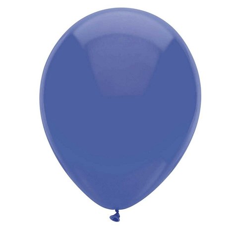 Ballons bleu foncé 30cm | 100 pieces
