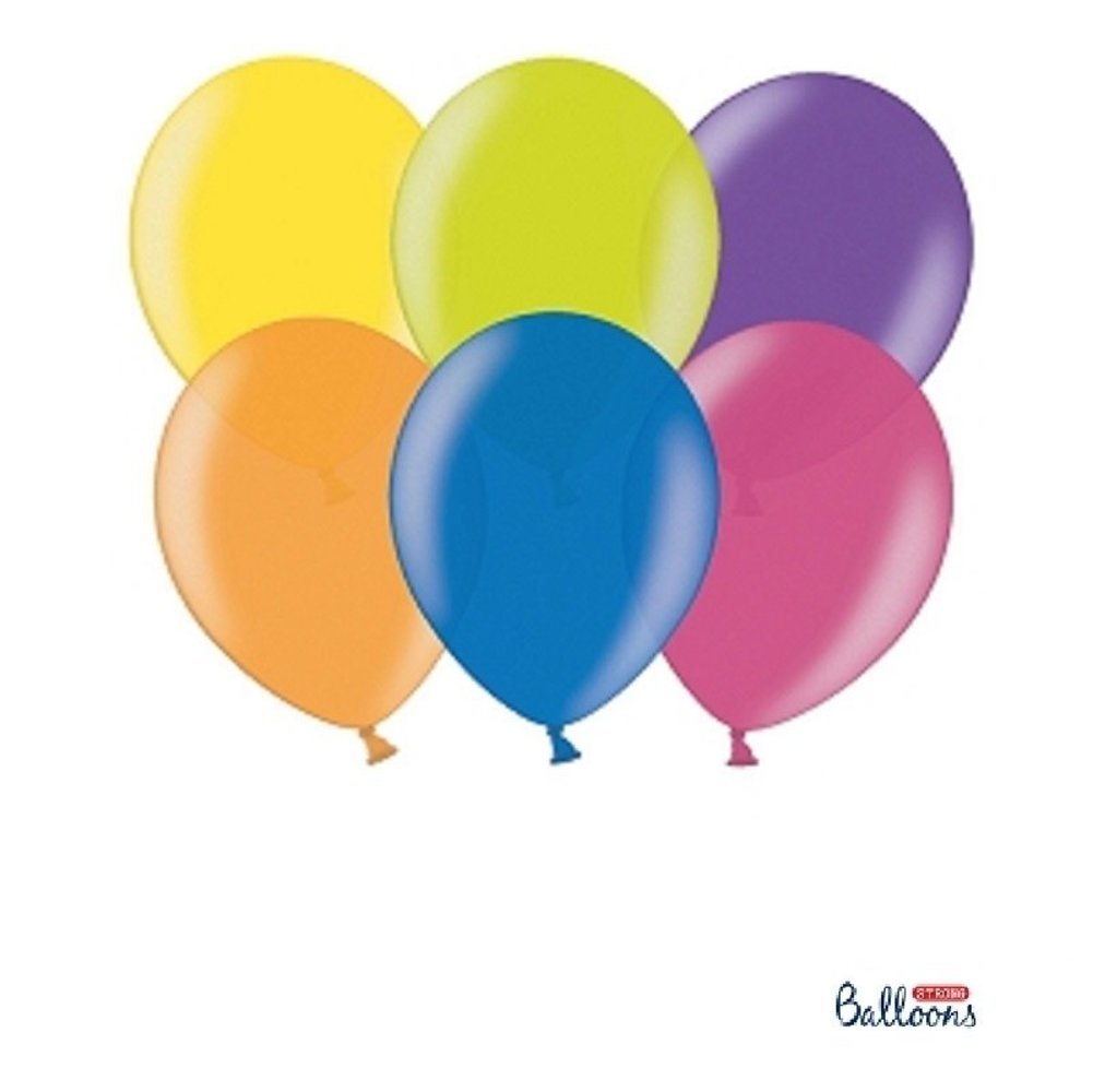 Couleurs assorties de ballon métallique fort 100 pièces Couleurs assorties de ballon métallique fort 100 pièces