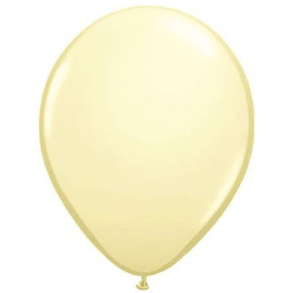 Folat Ballons métalliques couleur ivoire 30cm | 10 morceaux Folat Ballons métalliques couleur ivoire 30cm | 10 morceaux