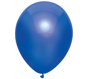Ballon métallisé bleu foncé 10 morceaux Ballon métallisé bleu foncé 10 morceaux