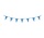 Flag line light blue plastic | 10 meters
