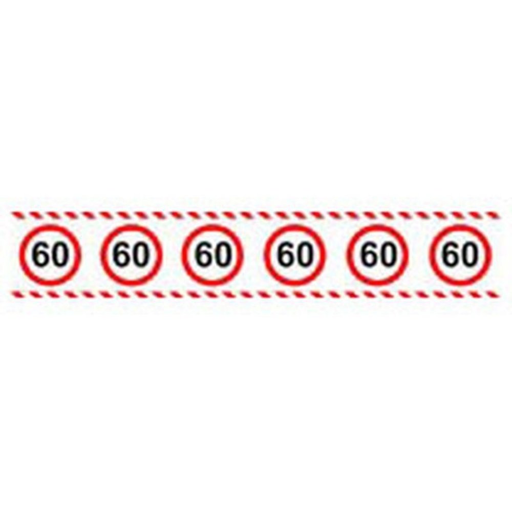 Sales ribbon traffic sign 60 years Sales ribbon traffic sign 60 years