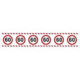 Sales ribbon traffic sign 60 years Sales ribbon traffic sign 60 years