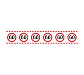 Sales ribbon traffic sign 60 years Sales ribbon traffic sign 60 years