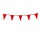 Flag Line Red Plastic | 10 meters