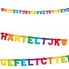 Letterslinger Hartelijk gefeliciteerd Letterslinger Hartelijk gefeliciteerd