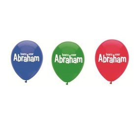 Balloon Abraham Groen-Blauw-Rood 6 pieces Balloon Abraham Groen-Blauw-Rood 6 pieces