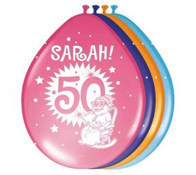 Folat Ballon Sarah! 8 stuks