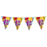 Flag -Linie 12 Jahre Party | 6 Meter Flag -Linie 12 Jahre Party | 6 Meter
