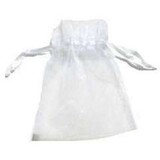 Organza bag white 12x17cm | 10 pieces Organza bag white 12x17cm | 10 pieces