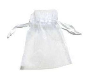 Sac organza blanc 12x17cm | 10 morceaux Sac organza blanc 12x17cm | 10 morceaux