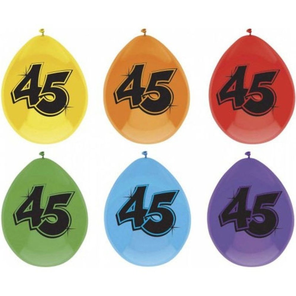 Balloon 45 years 6 pieces Balloon 45 years 6 pieces