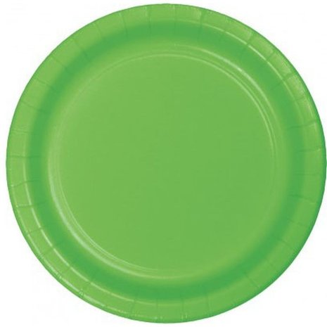 Unique Party Plaques citron vert 23cm | 16 pièces Unique Party Plaques citron vert 23cm | 16 pièces