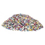 Confetti gekleurd papier 400 gram Confetti gekleurd papier 400 gram