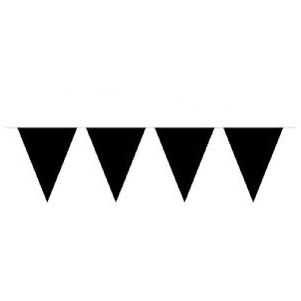 Globos Nordic Flagline Mini Black Plastic | 3 Meter