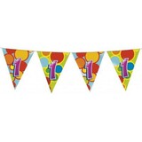 Flag -Linie 1 Jahr Party | 6 Meter