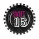 Bord Sweet 16 Sporty 23cm | 6 stuks Bord Sweet 16 Sporty 23cm | 6 stuks