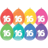 Ballon 16 Jahre 6 Stücke
