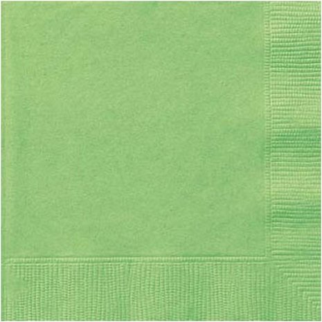 Godan Napkin LimeGroen 33x33cm | 20 pieces