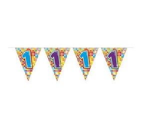 Folat Mini Flag Line Slinger 1 year Birthday Blocks | 3 meters Folat Mini Flag Line Slinger 1 year Birthday Blocks | 3 meters