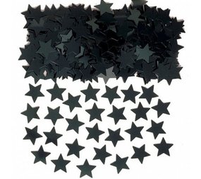 Confetti Zwarte sterren | 14 gram Confetti Zwarte sterren | 14 gram
