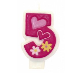 Bougie enfants fille 5