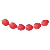 Rote Knopfballons 3 Meter | 8 Stücke Rote Knopfballons 3 Meter | 8 Stücke