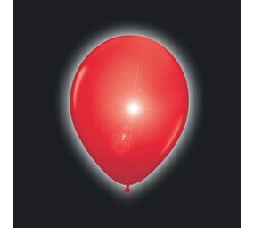 Led ballon rood | 5 stuks