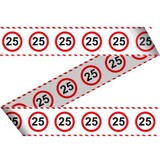 Verkaufsbandverkehrszeichen 25 Jahre