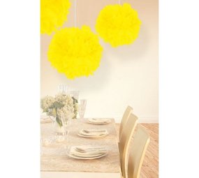 Folat Pompom neon yellow | per Unit Folat Pompom neon yellow | per Unit