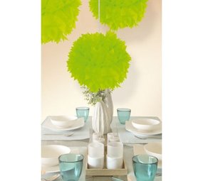 Folat Pompom Neon Green | 2 pieces Folat Pompom Neon Green | 2 pieces