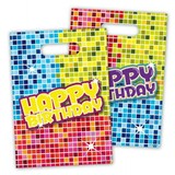 Folat Party bag Birthday Blocks 6 pieces Folat Party bag Birthday Blocks 6 pieces