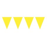 Globos Nordic Flag line mini yellow plastic | 3 meters
