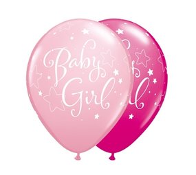 Ballon bébé fille | 25 pièces Ballon bébé fille | 25 pièces