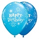 Ballon Joyeux anniversaire clair et bleu foncé | 25 pièces Ballon Joyeux anniversaire clair et bleu foncé | 25 pièces