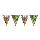 Folat Flag line Safari Party double -sided Folat Flag line Safari Party double -sided