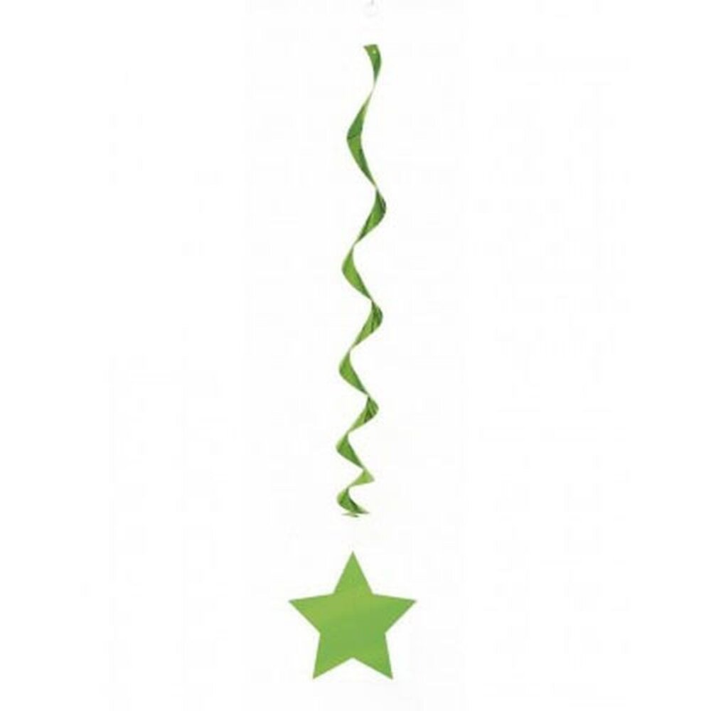 Decoration Swirl Ster LimeGroen | 3 pieces Decoration Swirl Ster LimeGroen | 3 pieces
