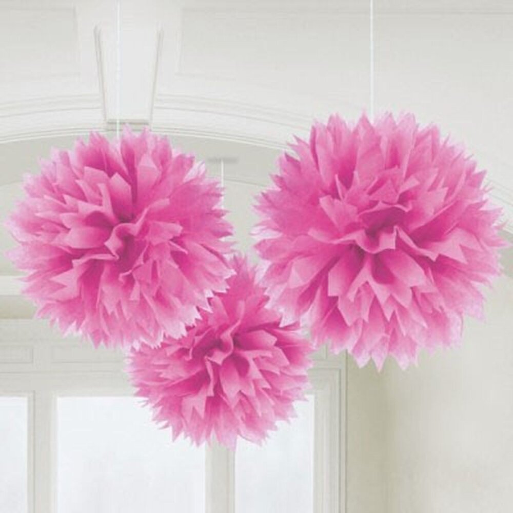 Pompom Pink | 3 Stück Pompom Pink | 3 Stück