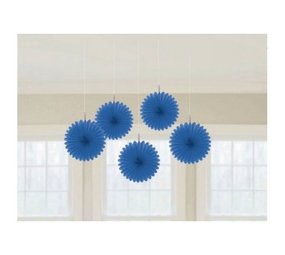 Mini -Fans blau | 5 Stücke Mini -Fans blau | 5 Stücke