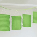 Guirlande avec lanterne Lime Vert | 8 pièces Guirlande avec lanterne Lime Vert | 8 pièces
