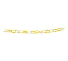 Tuf-Tuf Chaîne Sling jaune-blanc avec des points vous-même Tuf-Tuf Chaîne Sling jaune-blanc avec des points vous-même