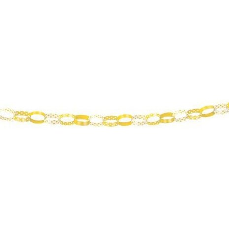 Tuf-Tuf Chain pendulum yellow -white with dots to make yourself