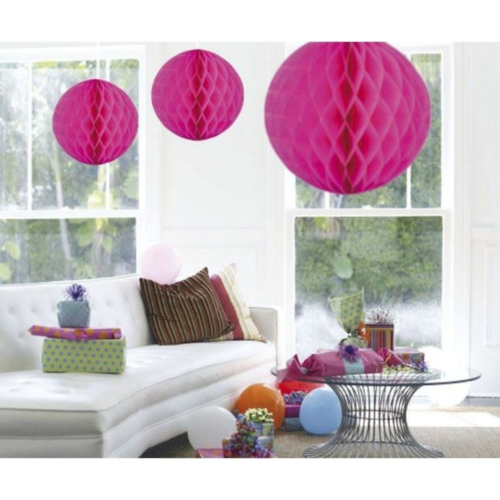 Folat Honeycomb bal MAXI magenta | 50cm Folat Honeycomb bal MAXI magenta | 50cm