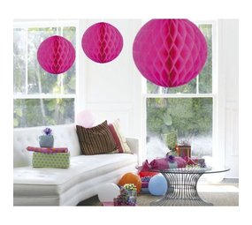 Folat Balle de nid d'abeille maxi magenta | 50cm Folat Balle de nid d'abeille maxi magenta | 50cm