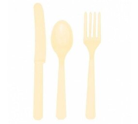 Cutlery ivory - vanilla cream | 24-piece