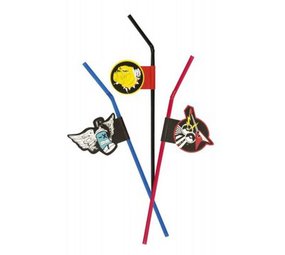 Boland Straws Party Zone 6 pieces